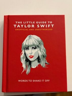 Red Hardcover Fan Guide Taylor Swift